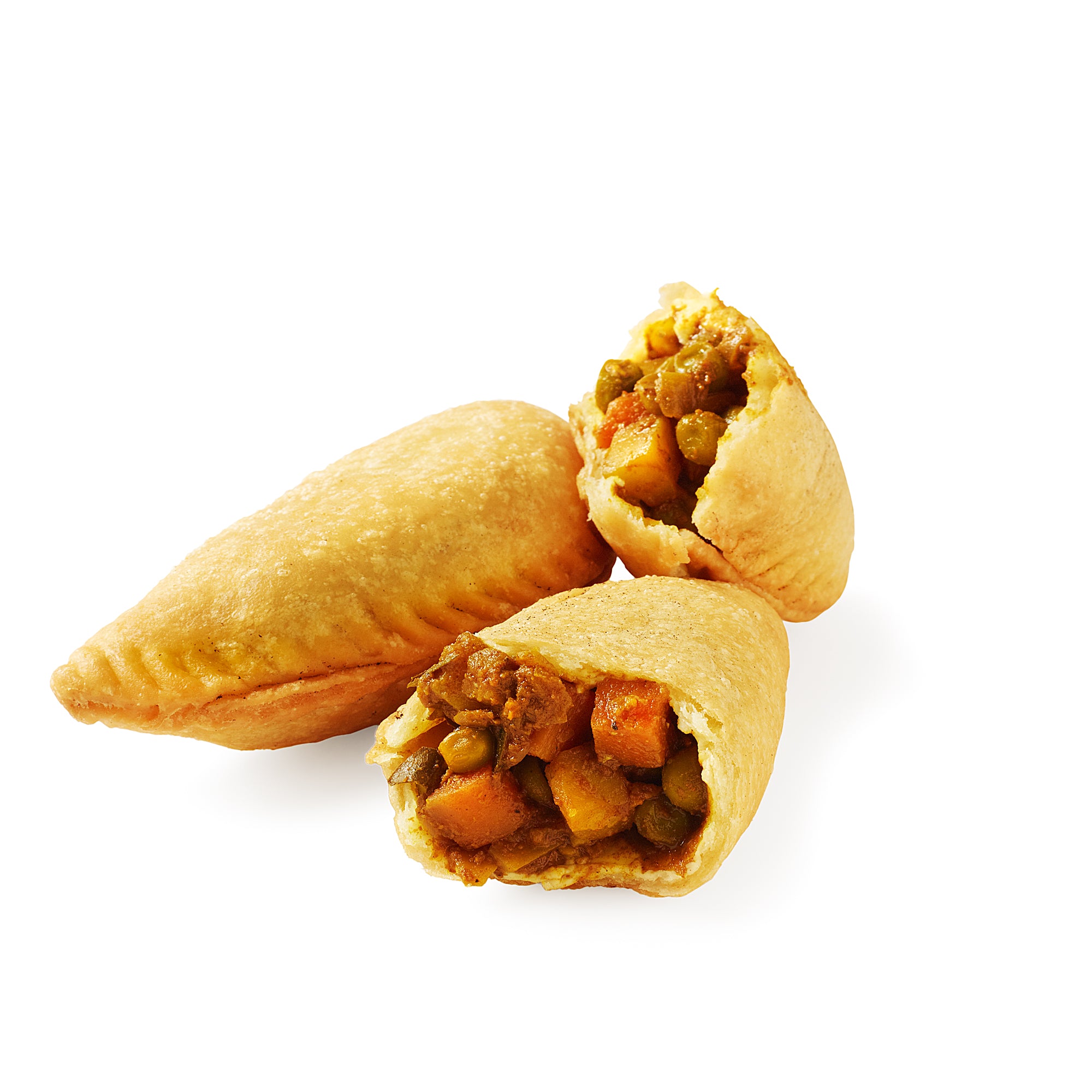 Vegetarian curry puffs